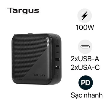 Củ sạc Targus 2A2C GAN 100W APA109AP