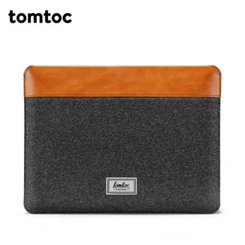 Túi chống sốc Tomtoc Premium Leather cho Macbook Pro/Air 13 Inch