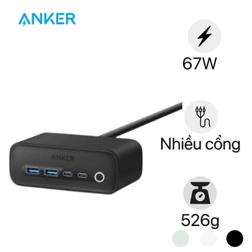 Đế Sạc Anker 525 3AC 2A 2C 67W A91C0