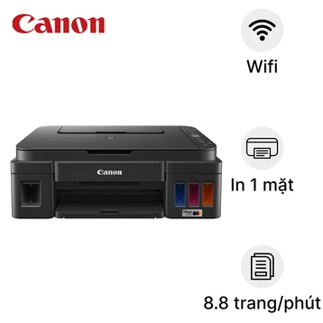 Máy in phun màu Canon G3010 đa chức năng (in, scan, copy)