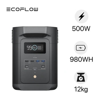 Trạm sạc dự phòng di động Ecoflow 500W 980WH E980