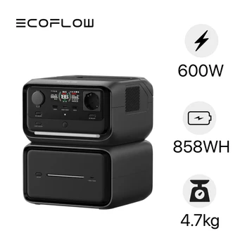 Trạm sạc dự phòng di động Ecoflow 600W 858WH River 3 Max Plus