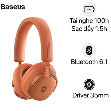 Tai nghe Bluetooth chụp tai Baseus Inspire XH1