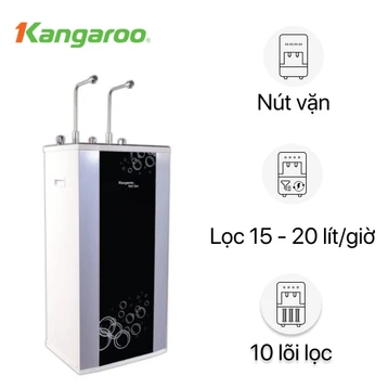 Máy lọc nước Hydrogen RO nóng lạnh 2 vòi Kangaroo KG100HK 10 lõi lọc