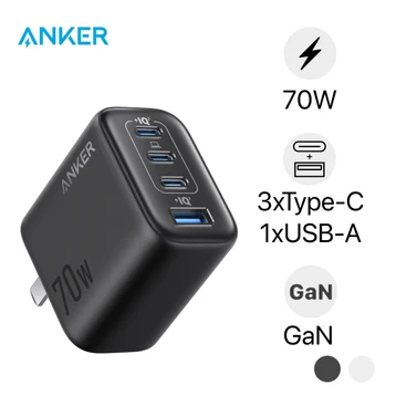 Sạc Anker 4 cổng 3C1A GAN 70W A121C - Cũ