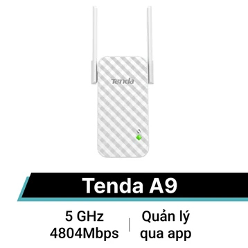 Bộ kích sóng WiFi Tenda A9 chuẩn N tốc độ 300Mbps