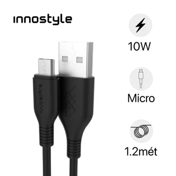 Cáp Innostyle Jazzy USB-A to Micro dài 1.2M IAB120