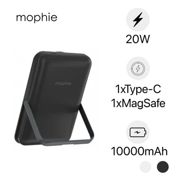 Pin dự phòng Mophie Essentials Snap+ 10000mAh có chân đứng