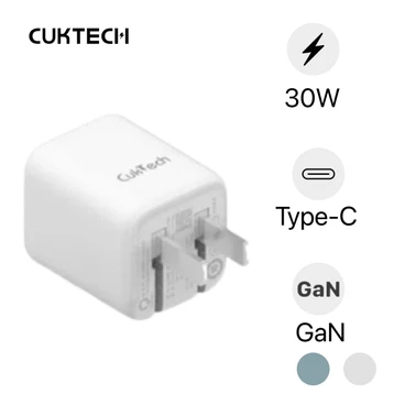 Sạc Cuktech GaN 1C 30W (CN) AC30S