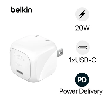 Sạc nhanh Belkin 20W 1 cổng USB-C PD/PPS Cubic Wall Charger - Cũ