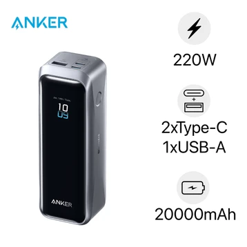 Pin dự phòng Anker Prime 20000mAh 220W có màn hình LED A110B