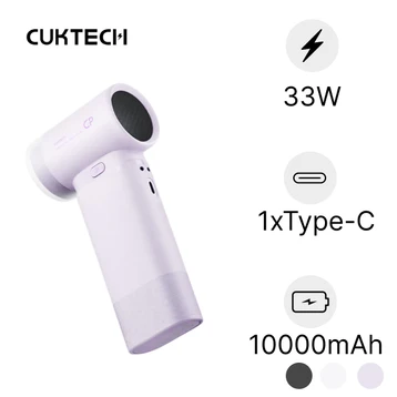 Pin dự phòng tích hợp quạt cầm tay Cuktech CP Modular Fan Plus 10000mAh 33W