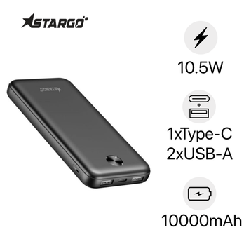 Pin dự phòng StarGO Star X1 Lite 10000mAh 10.5W