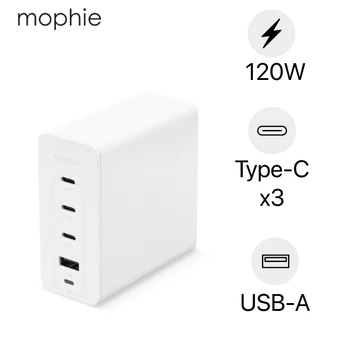 Củ sạc Mophie GAN 120W 4 cổng Pro PD Type-C