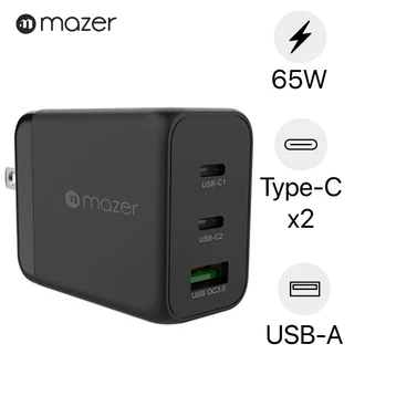 Củ sạc Mazer Infinite Boost Supermini GAN 65W