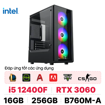 PC CPS Gaming G06 i5 12400F / 16GB - 256GB / RTX 3060