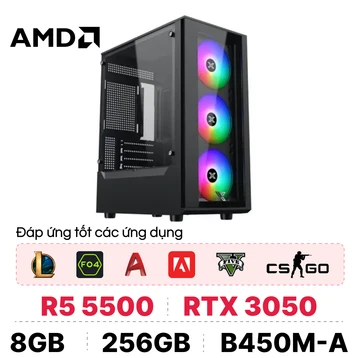 PC CPS Gaming G10 R5 5500 / 8GB - 256GB / RTX 3050