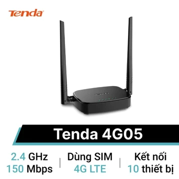 Router Wifi Tenda 4G05 dùng SIM 4G LTE 300Mbps