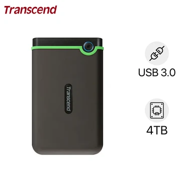 Ổ cứng di động HDD Transcend StoreJet Slim 25M3S TS4TSJ25M3S 4TB