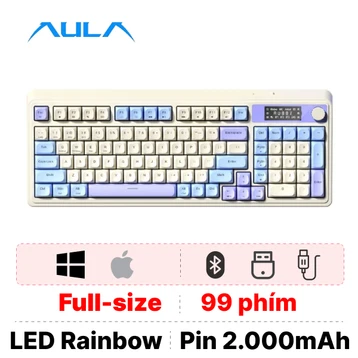 Bàn phím giả cơ không dây Aula S99 Pro