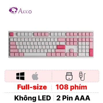 Bàn phím cơ không dây Akko 3108RF V3 Prunus Lannesiana