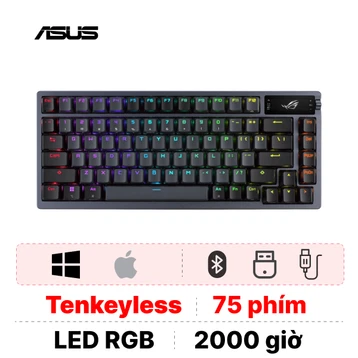 Bàn phím cơ Asus Rog Azoth đen