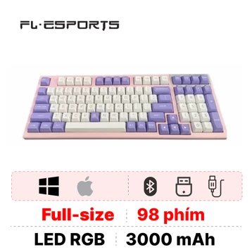 Bàn Phím Cơ Không Dây FL-Esports FL980 SAM Cercis 