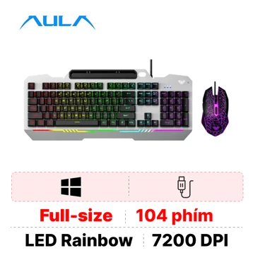 Combo bàn phím + chuột gaming Aula T102