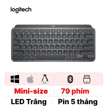 Bàn phím không dây Logitech MX Keys mini