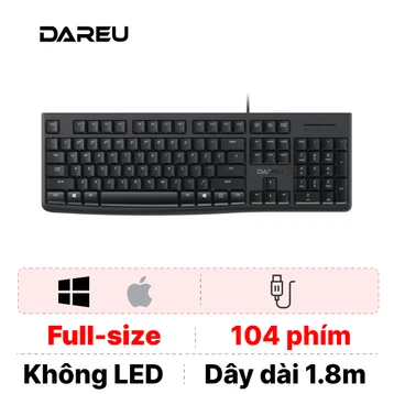 Bàn phím có dây Dareu LK185