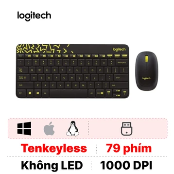 Combo bàn phím + Chuột không dây Logitech MK240