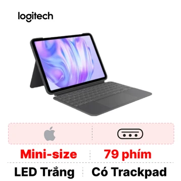 Bàn phím + bao da iPad Pro 11 2024(M4) Logitech Combo Touch