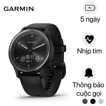 Đồng hồ thông minh Garmin Vivomove Sport Dây Silicone - Cũ Đẹp