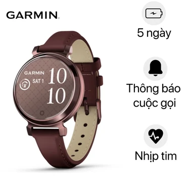 Đồng hồ thông minh Garmin lily 2 dây da