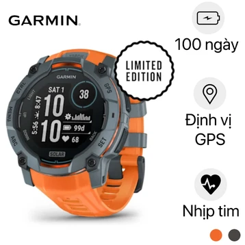 Đồng hồ thông minh Garmin Instinct 3 Solar 50mm