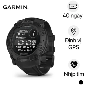 Đồng hồ thông minh Garmin Instinct 3 Tactical Solar 50mm