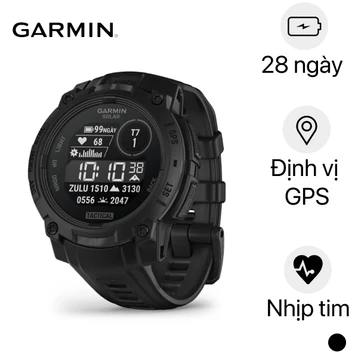 Đồng hồ thông minh Garmin Instinct 3 Tactical Solar 45mm