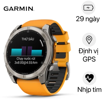 Đồng hồ thông minh Garmin Fenix 8 51mm - Cũ Đẹp