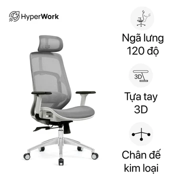 Ghế công thái học HyperWork Media Airy