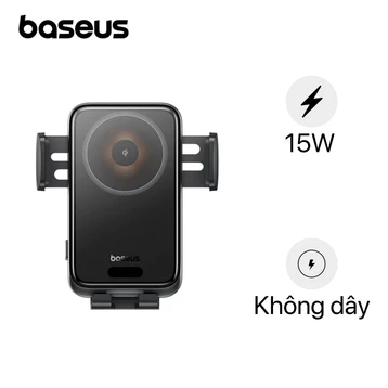 Đế Giữ Điện Thoại Ô Tô Baseus Wisdom Pro kiêm sạc không dây