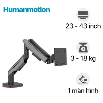 Giá treo màn hình máy tính Human Motion T9 Pro Gen 2