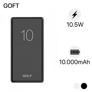 Pin sạc dự phòng Golf Candy 10.000mAh G80 