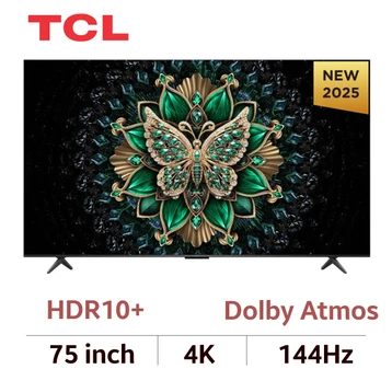 Google Tivi TCL QD-Mini LED 4K 75 inch 2025 (75C6K)