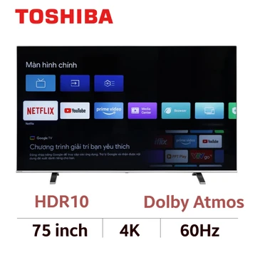 Google tivi Toshiba 4K 75 inch 75C350LP