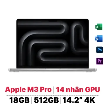 Macbook Pro 14 inch M3 Pro 18GB - 512GB | Chính hãng Apple Việt Nam