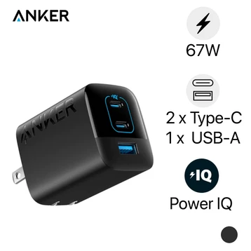 Củ sạc Anker 3 cổng 67W 336 A2674 - Cũ