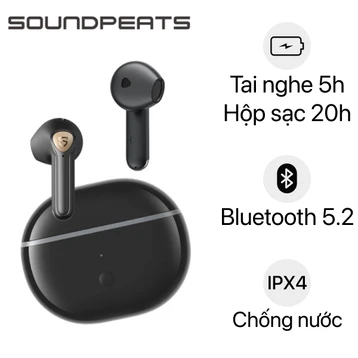 Tai nghe Bluetooth True Wireless SoundPEATS Air3 Deluxe HS