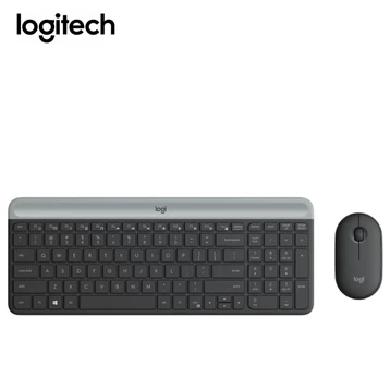 Combo bàn phím + Chuột không dây Logitech MK470 Slim - Cũ
