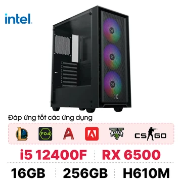 PC CPS Gaming G04 i5 12400F / 16GB - 256GB / RX 6500