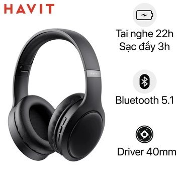 Tai nghe Bluetooth chụp tai Havit H633BT